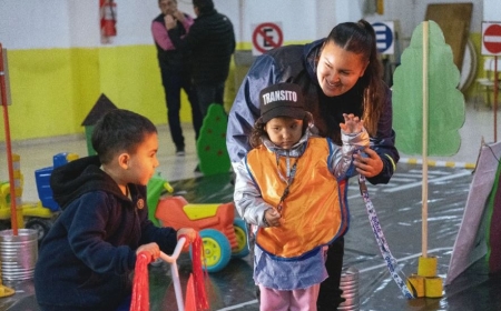 Rawson conmemoró el Día Nacional de la Seguridad Vial con una jornada educativa