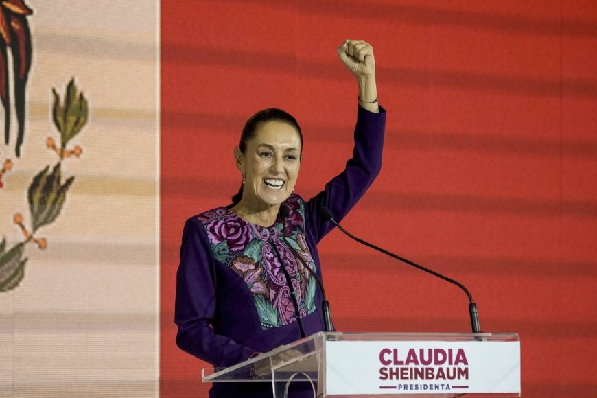 Sheinbaum minimiza baja participación en histórica elección judicial