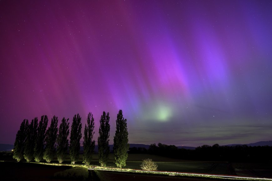 Auroras australes podrían iluminar el cielo patagónico por tormenta solar