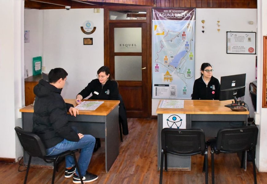 Esquel: Personal de Turismo se capacita en inglés para la atención al turista extranjero