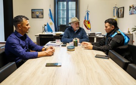 Othar recibió al jefe de la Unidad Regional Comodoro Rivadavia