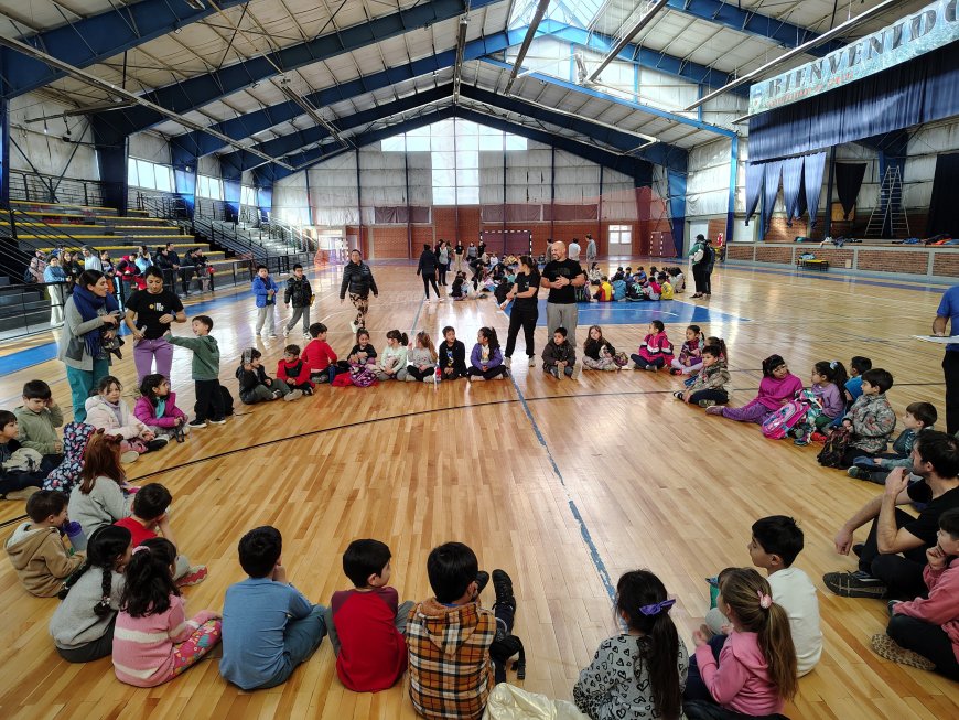Comenzaron los Juegos Municipales de Invierno con más de 300 chicos inscriptos