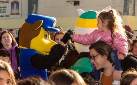 La Municipalidad de Rawson celebra el Día de la Infancia con una gran jornada recreativa
