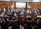 Provincia acompañó a estudiantes de Rawson en la jornada de reflexión sobre la convivencia escolar “Un recreo de película”
