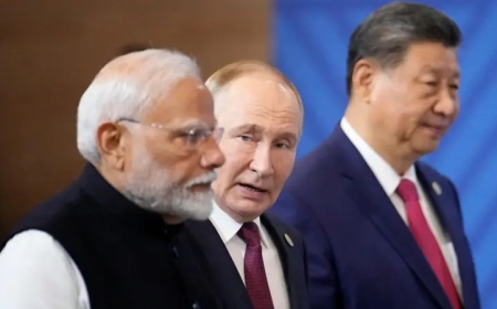 China, Rusia e India: el triángulo que desafía a Trump en la cumbre de Tianjin