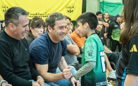 Luque cerró su campaña en Comodoro respaldado por atletas y dirigentes deportivos