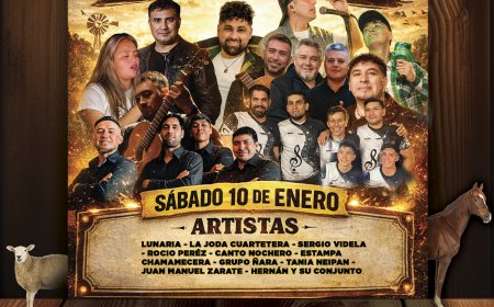 Las Plumas celebrará el sábado 10 la XIX Fiesta Provincial del Ganadero