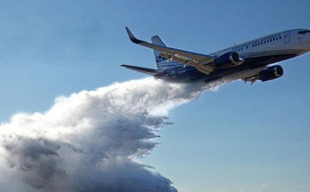 ESQUEL: llegó el avión hidrante más grande de Latinoamérica para combatir los incendios
