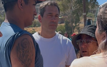 Luque y Linares impulsan una ley para declarar la emergencia nacional en Comodoro por el desplazamiento del Cerro Hermitte