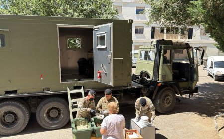El Ejército Argentino refuerza su apoyo al Municipio tras el deslizamiento del Cerro Hermitte
