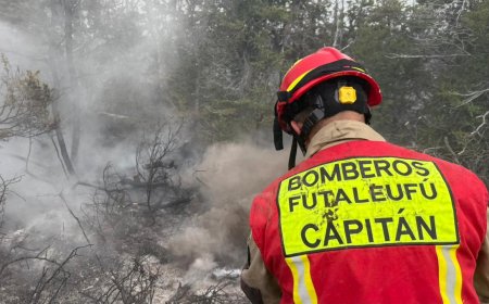 Esquel refuerza asistencia ante incendio en PNLA