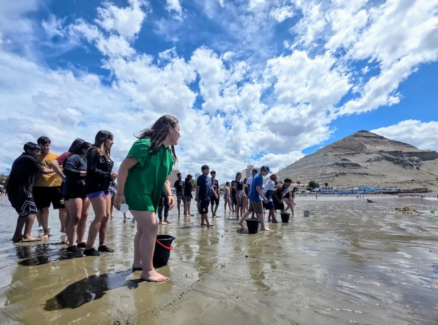 Adolescentes en Redes disfrutaron una jornada de juegos en la Costanera local