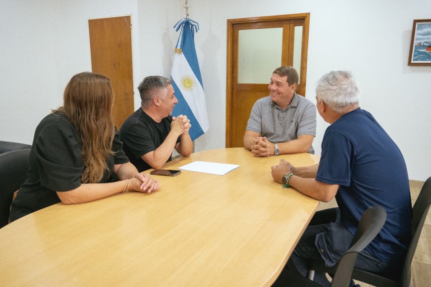 Rawson: Biss recibió a la nueva conducción de la Asociación de Hockey del Valle