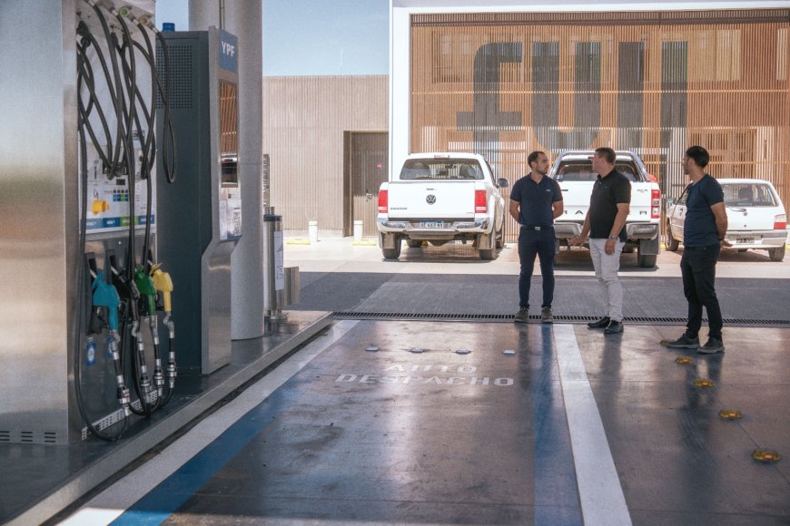 Rawson: la estación de YPF en av. 9 de Julio habilitó el servicio de autodespacho