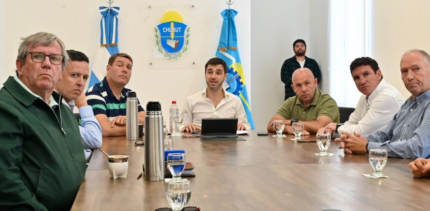 Torres encabezó la Mesa de Desarrollo Pesquero y pedirá a Nación eliminar retenciones y frenar la pesca ilegal en la Milla 201