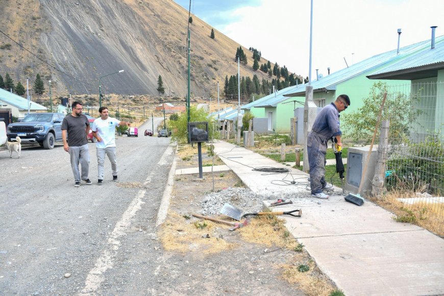 Esquel: avanza la obra de gas en Valle Chico tras más de una década de espera