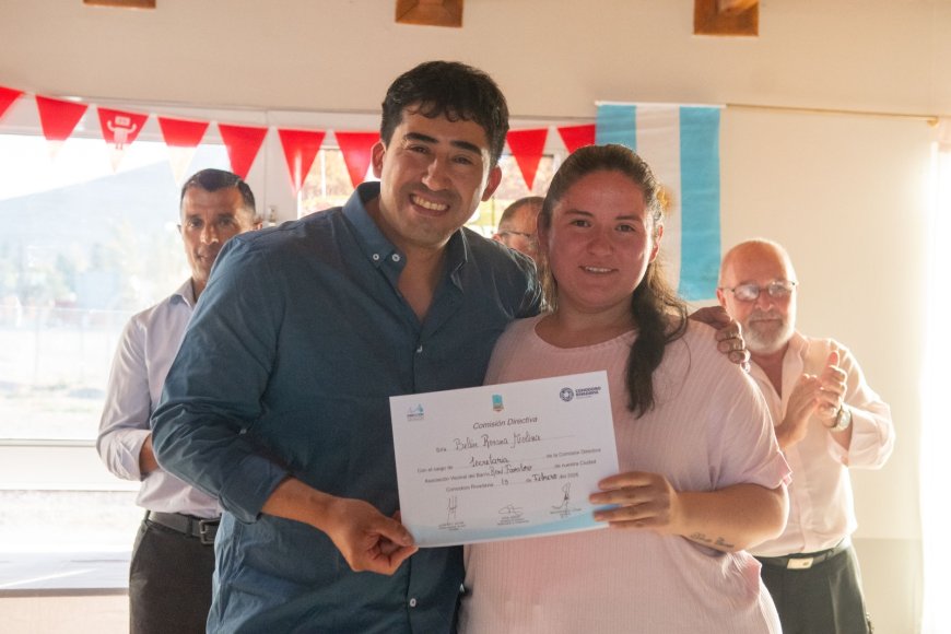 La Vecinal René Favaloro festejó su 10° aniversario con la asunción de sus nuevas autoridades